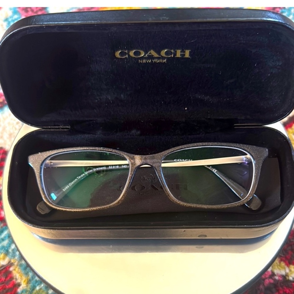 EUC - Coach 5489 Eyeglasses with Case & Cloth - Picture 2 of 8